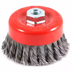 4" H.D. CUP WIRE WHEEL,5/8-11 ARBOR