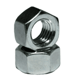 5/8" Coarse Thread Hex Nuts - Plain (800 pcs)