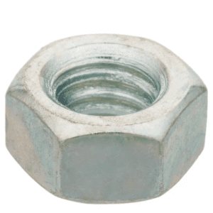3/8" Coarse Thread Hex Nuts - Zinc (1 pc)