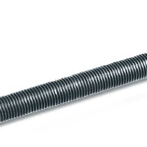 5/8" x 12' Zinc Plated Threaded Rod (8/tube) - Red Tips