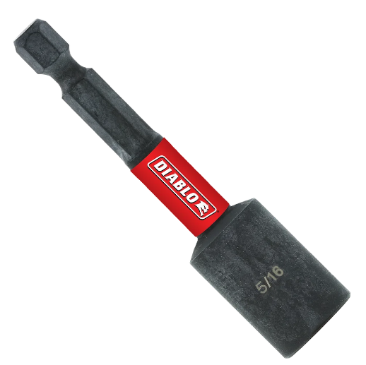 DIABLO 5/16 in. x 2-9/16 in. Magnetic Nut Setter (Bulk)