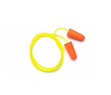 Pyramex Safety - Earplugs - Corded taper fit disp plug -NRR 31db/ SNR 37dB - 100 pair/box