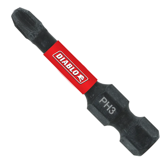DIABLO 2 in. #3 Phillips Drive Bit (Bulk)
