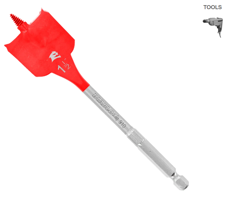 DIABLO 1-1/2 in. x 6 in. Spade Bit