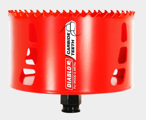 DIABLO 4-1/2" TCT HOLESAW