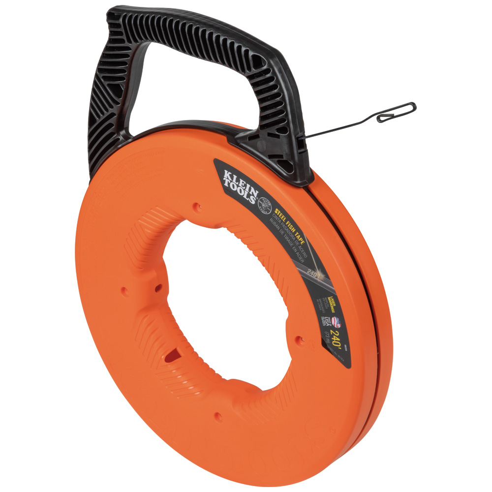 240' STEEL FISH TAPE - KLEIN TOOLS
