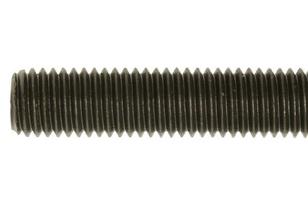 1" x 12' Plain Threaded Rod (3/tube) - Orange Tips